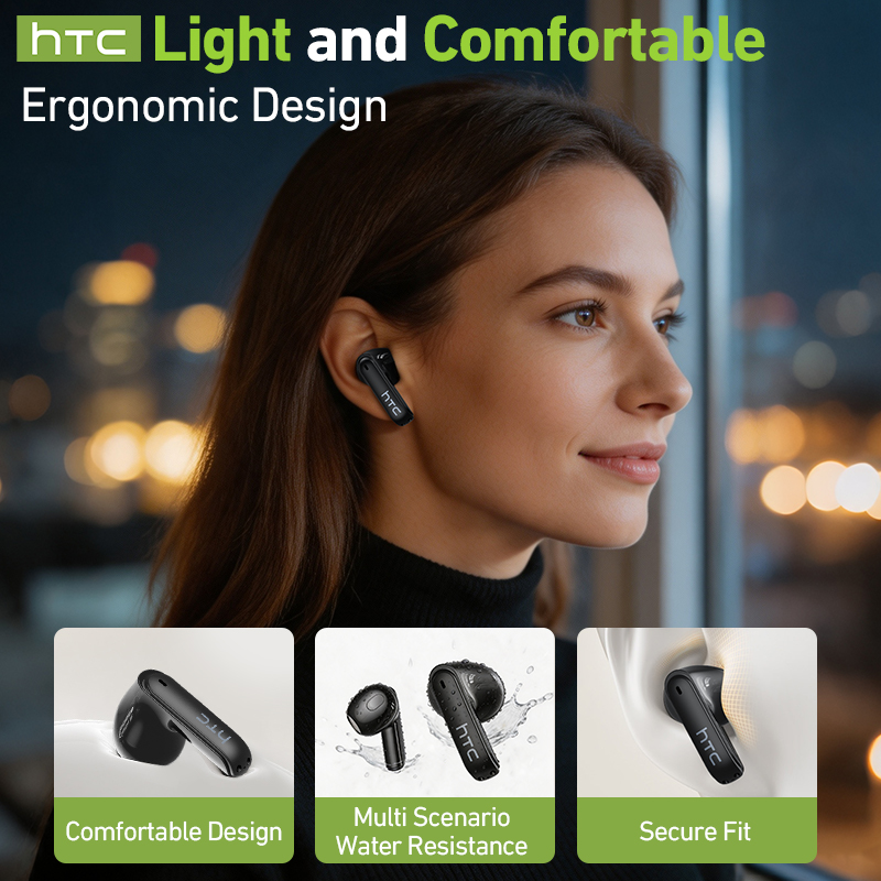 Auricolari TWS da gioco HTC NE - Headphones recensione e prezzo